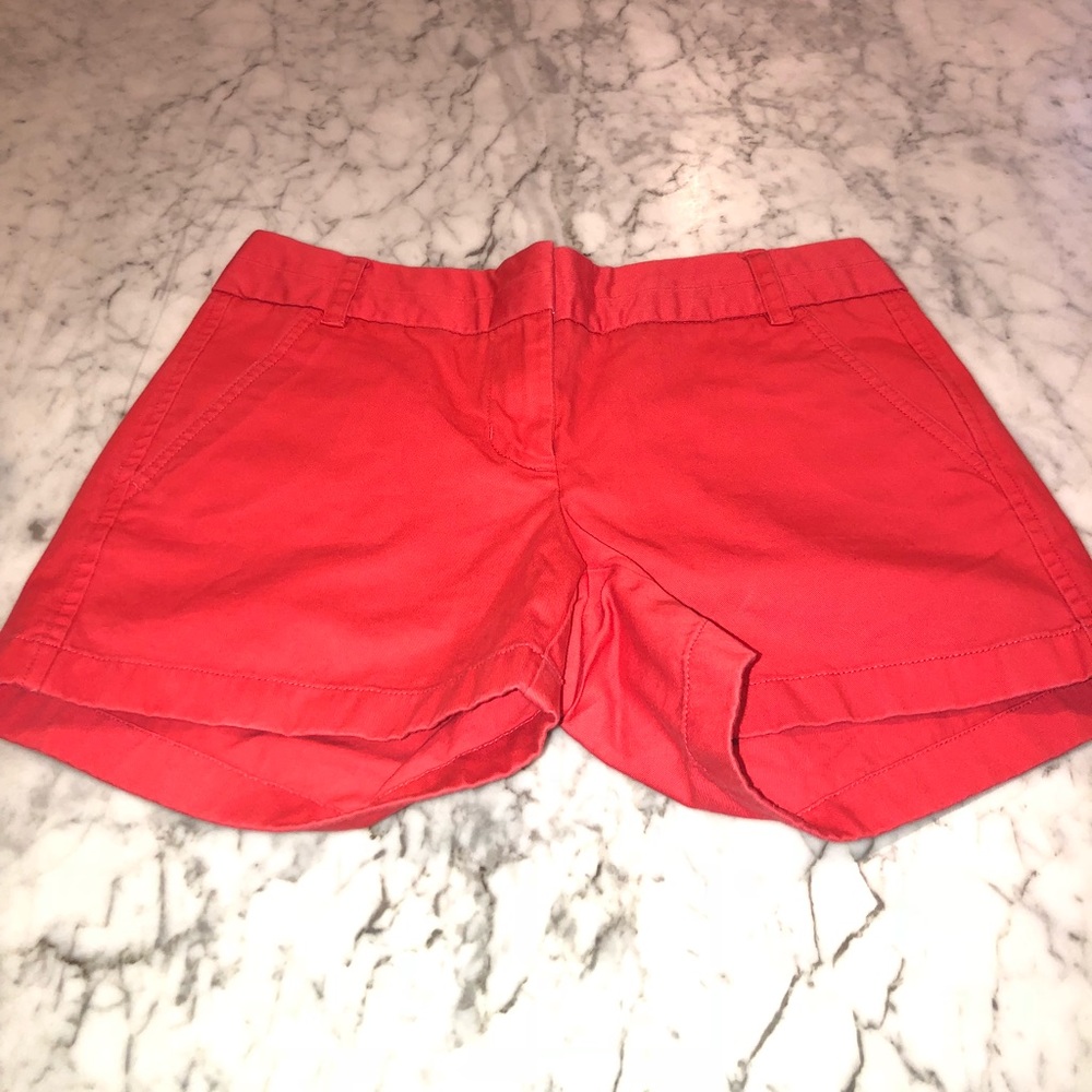 J.Crew 4 inch chino shorts